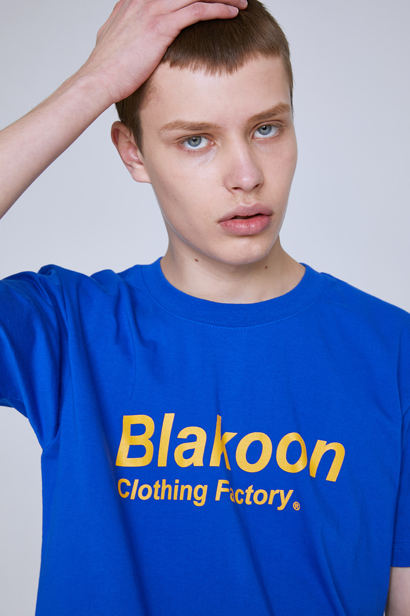 BLAKOON LOGO T-SHIRTS (BLUE)