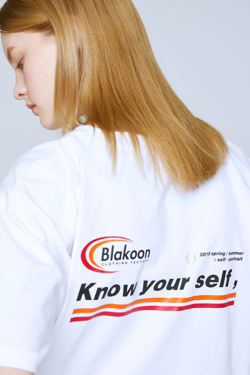 KNOW YOUR SELF T-SHIRTS (WHITE)