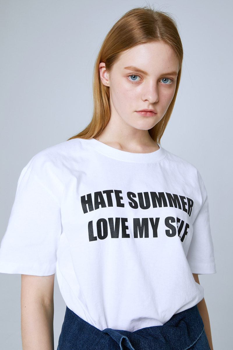 HATE SUMMER T-SHIRTS (WHITE)