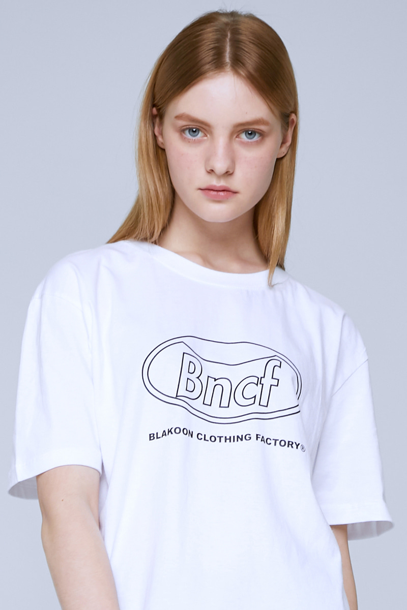 BNCF CIRCLE LOGO T-SHIRTS (WHITE)