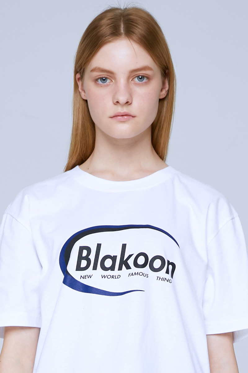 BLAKOON SIGNATURE LOGO T-SHIRTS (WHITE)