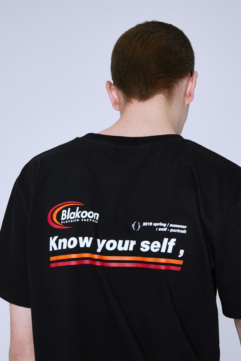 KNOW YOUR SELF T-SHIRTS (BLACK)